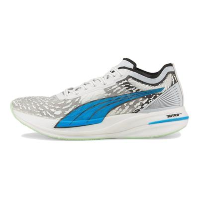 Мужские кроссовки Deviate Nitro Elite Racer Wildwash Белый Ocean-Dive Fizzy-Lime 376538-01