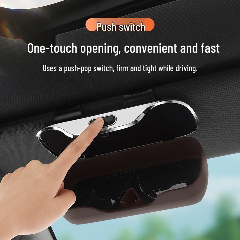 Футляр для солнцезащитных очков BYD Tang EV/DM: Хранилище и декоративный зажим для солнцезащитного козырька