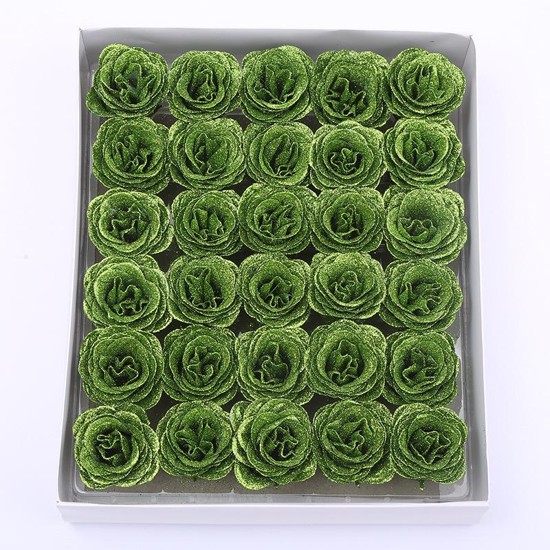 Букет из цветов «Синяя чародейка» из розового золота с кристальным блеском, набор для DIY ко Дню святого Валентина