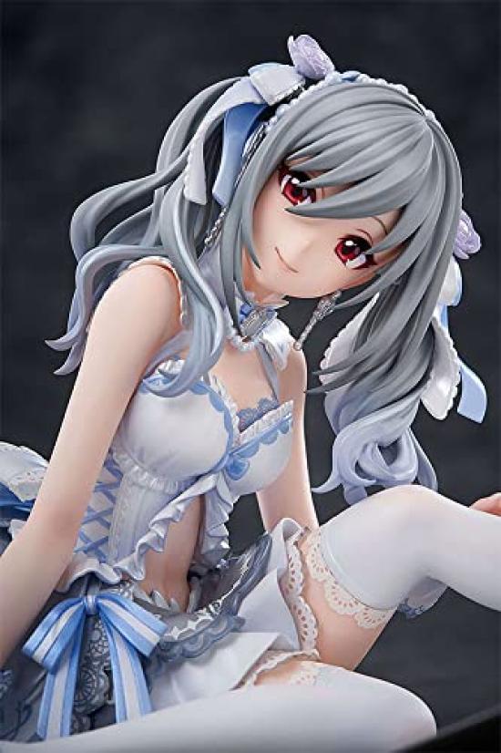 Idolmaster Cinderella Girls Kanzaki Ranko Праздничная Белая Принцесса вер.. Пластиковая покрашенная готовая фигурка в масштабе 17