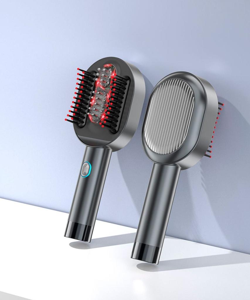 Hair Touch Электрический массажер для кожи головы Устройство для ухода за кожей головы EMS Уход от выпадения волос Аппликатор для сыворотки для волос Решение от выпадения волос Косметическое устройство