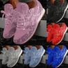 Women Casual Sequined Shoes Breathable Rhinestone Platform Sports