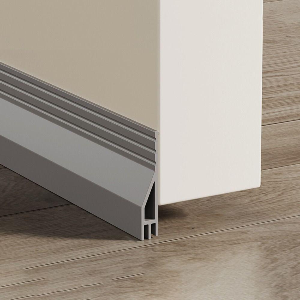 Arbitrary Tailoring Windproof Door Bottom Seal Strip SoundProof Dustproof Door Gap Baffle Soft TPE Waterproof Seal Strip Hotel