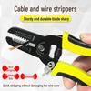 Electrician Wire Strippers & Cutters: Quick Repair Skinning Knife & Pliers Hand Tools