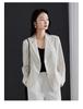 Minimally designed commuting suit jacket for women in spring 2026, fashionable and versatile casual suit jacket
