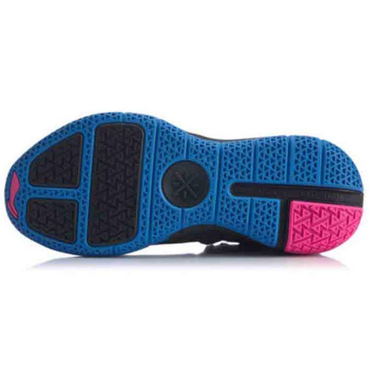 Li Ning Wade Shadow Sixth Man Shock Absorption Anti-Slip Wear-Resistant Mid-Top Basketball Shoes Men Sneaker Multicolor ABPQ007-5