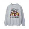 Netflix Mens Stranger Things Hellfire Christmas Sweatshirt