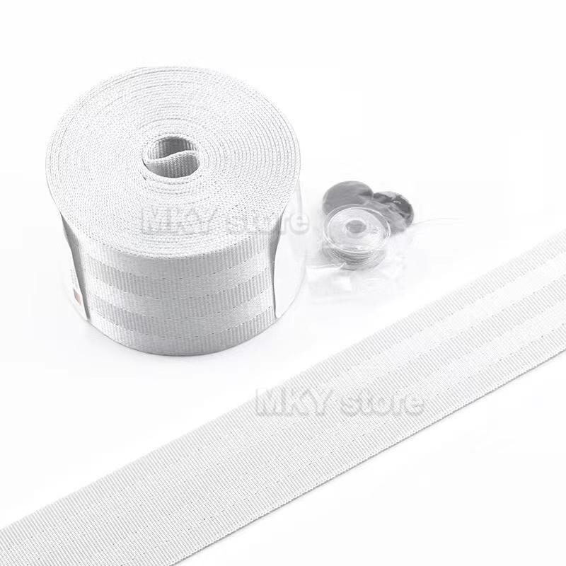 3.6M*4.8CM Автомобильная высокопрочная ткань для ремней безопасности Автомобиль Гоночный автомобиль Модифицированное сиденье Ремни безопасности Жгут Ремень