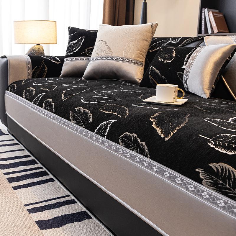Modern Simple And High-End Chenille Sofa Cushion New Four-Season Universal Sofa Cover Cushion Cross-Border