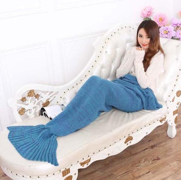 Mermaid Blanket With Unique Pattern For Home And Gift Giving