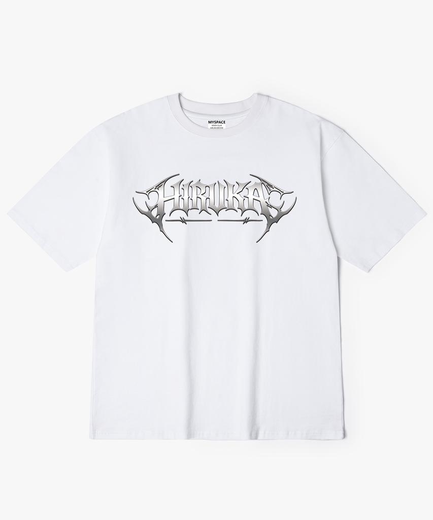 Hilukaakaibeu Металлическая tribal футболка с коротким рукавом