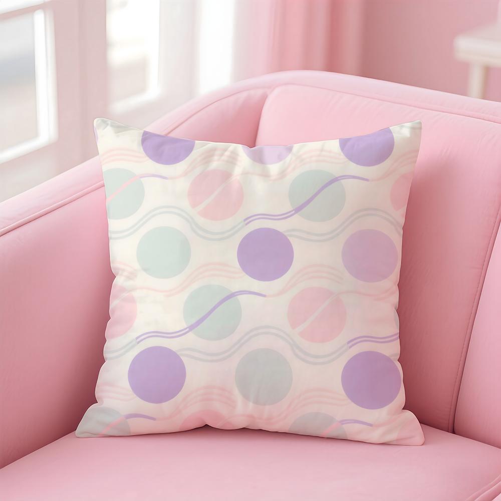 Casual European Fashion Brand EEsprit Cushion Cover Pillow Case Soft Skin Friendly Fabric Concealed Zipper