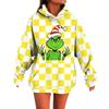 Ladies' Loose Comfortable Casual Fashionable Christmas Print Hooded Sweatshirt