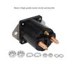 Winch Solenoid Control Relay Electric Valve Copper Rustproof Multipurpose No Burrs Car Supplies Solidness Upgraded Fittings