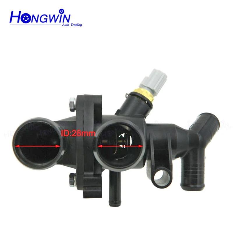 1733253 New Engine Coolant Thermostat Housing With Sensor For Ford Ranger 2.2 Tdcl Transit MK7 MK8 2.2 RWD BB3Q8A586AB 1731782