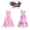 Игрушка для кошек Милая плюшевая кошачья мята Осьминог Коренной жезл Устойчивая к укусам игрушка-дразнилка для кошек Игрушка для лизания котят Подарок для снятия беспокойства