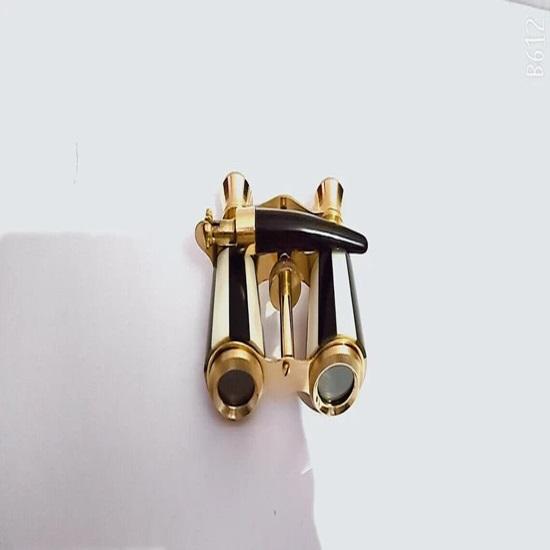 Монокулярный морской бинокулярный телескоп с отделкой из твердой латуни, перламутровый предмет для декора дома, офиса, подарок