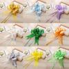 Bowknot Fruit Basket Bow Flower Wedding Ribbon Wedding Ribbon Handle Decorative Handmade Car Door