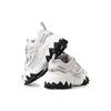 FILA Fusion Fabric Retro Running Low-Top Lifestyle Shoes Men sneakers White Gray T12M031101FNB