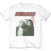 Футболка с графикой группы Nirvana 100% хлопок унисекс 2026 Лето Новая С круглым вырезом Унисекс Y2k С коротким рукавом Ретро рок памятная Футболка подарок фанату