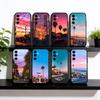 Чехол для телефона "Закат" для Samsung Galaxy A73,A72,A71,A70,A53,A52,A51,Другие Мягкий черный чехол