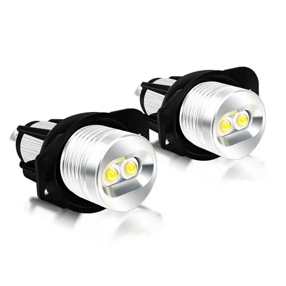 Автомобильные светодиодные габаритные огни Angel Eyes, автомобильные габаритные огни, замена фар для BMW 3 серии E90 E91 5 серии E60 E61, аксессуар