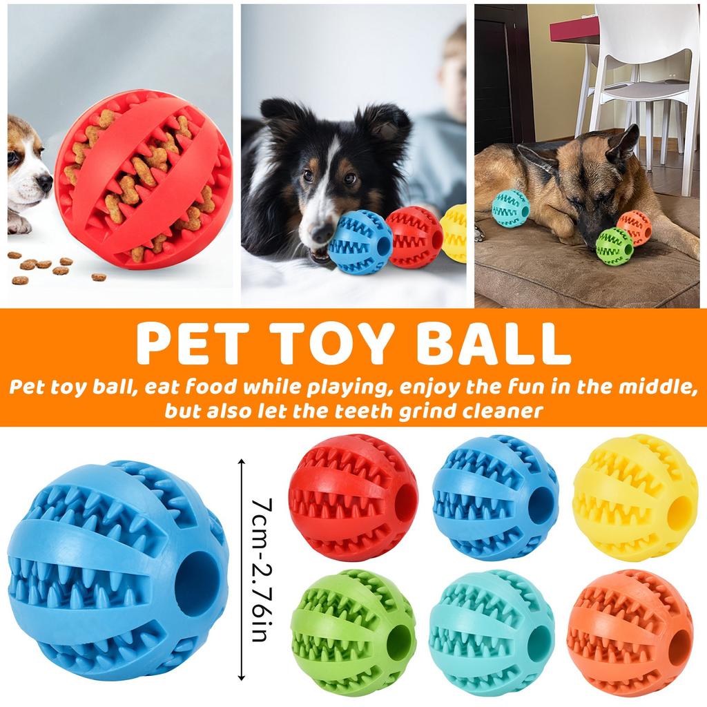 Prick Ball Watermelon Balls Teddy Puppy Decompression Elastic Rubber Ball Pet Teeth Cleaning Teeth Grinding Leakage Ball Dog Toys