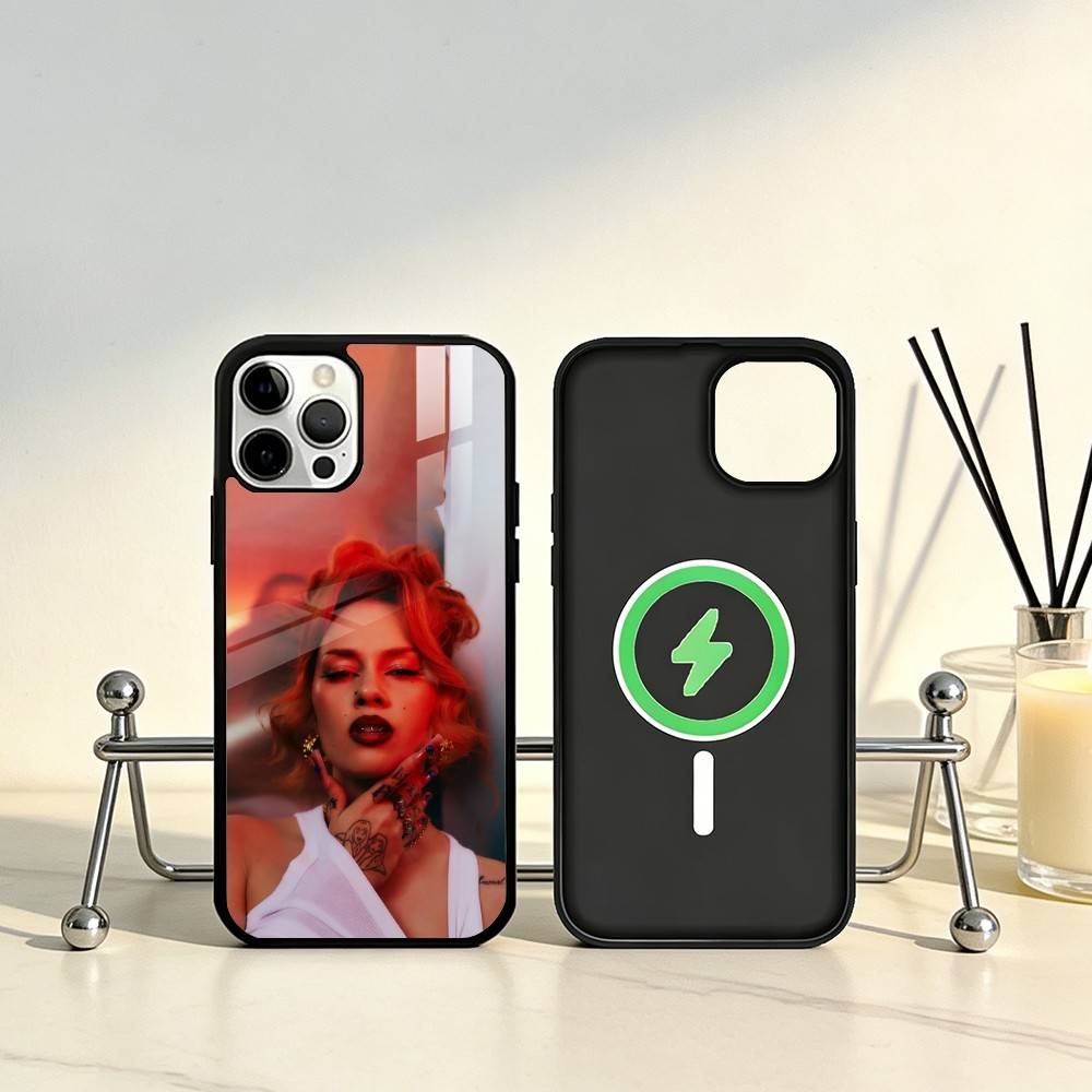 Singer RAYE Phone Case For iPhone17,16,15,14,13,12,11 Plus,Pro Max Magnetic For Magsafe Wireless Charging