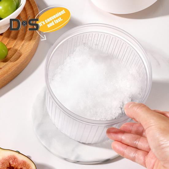 Машина для резки льда с лезвием из нержавеющей стали, ручная дробилка льда с формой для кубиков льда, портативная ручная машина для резки льда для смузи, молочных коктейлей