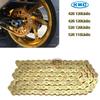 Motorcycle KMC Chain 420 428 520 Chains 116 120 Links For Yamaha Kawasaki Suzuki ATV for Dirt Bike High Quality X-Ring Chain
