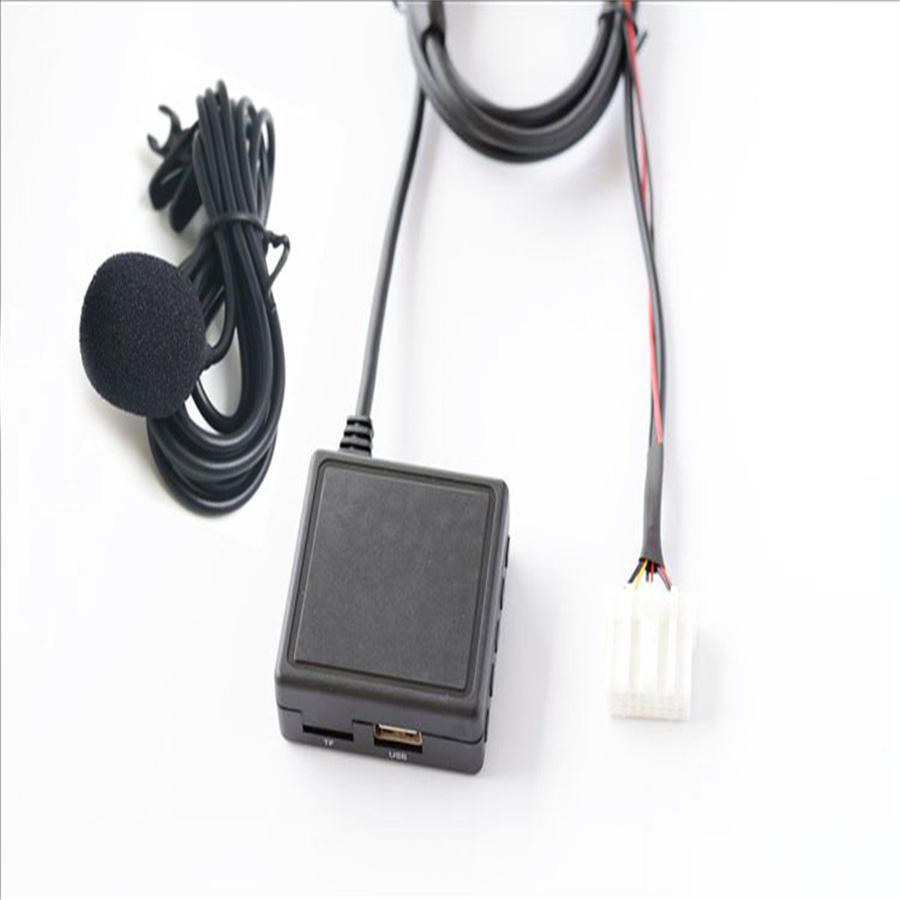 Автомобильный Bluetooth 5.0 AUX USB Музыкальный адаптер для Mazda 6 M6 M3 RX-8 MX-5 Pentium B70
