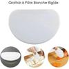 Plastic Pastry Horn and Dough Scraper Cutter - 2 Pieces - Ideal for Kitchen Bread Pastry Pancakes