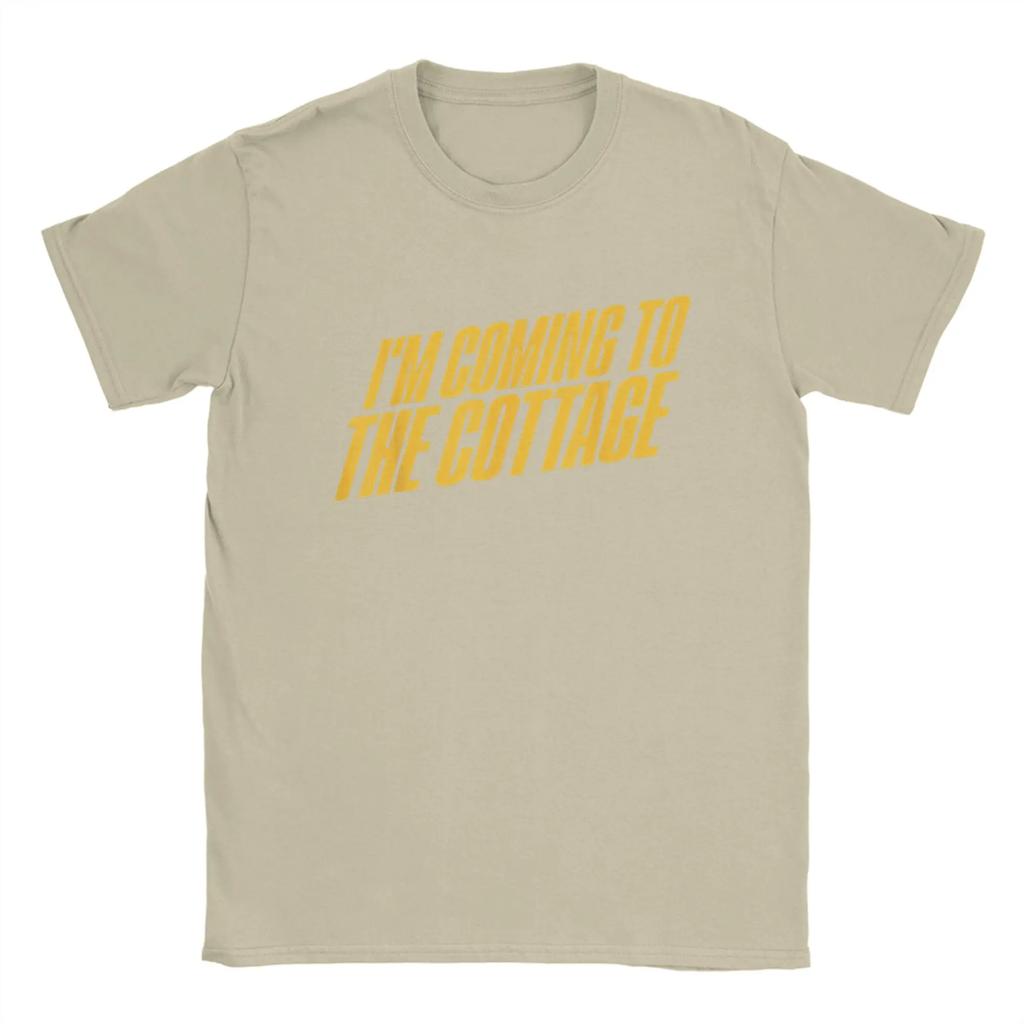 Women Unisex TShirt Hollander I Am Coming To The Cottage Crazy Women Cotton Tees Short Sleeve T Shirt Round Neck Clothes Party