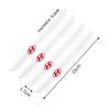 4PCS Car Door Transparent Bumper Guard Anti-Collision Protector For Hyundai Tucson I10 I20 I30 Santa Fe Sonata Azera Accent KK9