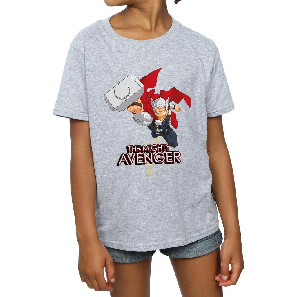 Marvel Girls Thor The Mighty Avenger Cotton T-Shirt