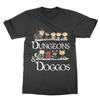 Футболка Dungeons and Doggos смешная DND RPG собаки милый топ DM GM футболка подарок