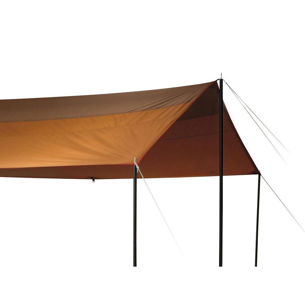 Snow Peak Amenity Tarp Recta L Set Коричневый L TP-852S