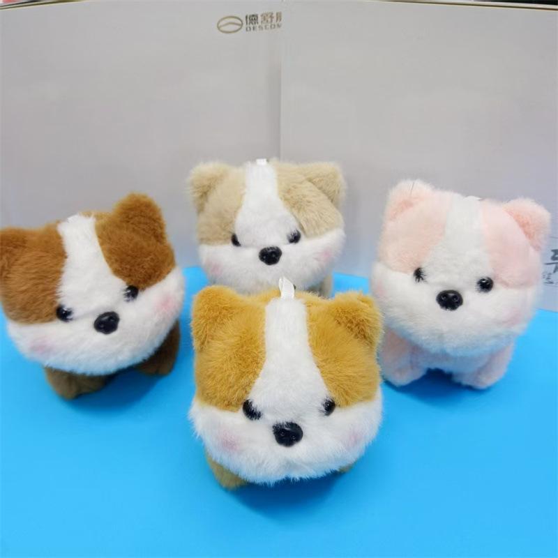 4-дюймовый плюшевый кулон Милая кукла-кролик Брелок Кукла Подвеска для сумки Плюшевая подвеска