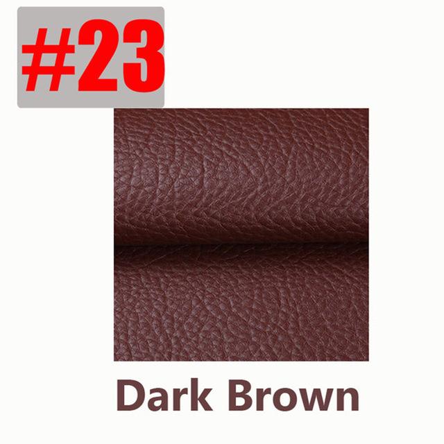 50X135CM Length PU Leather Self Adhesive Fix Subsidies Simulation Skin Back Since the Sticky Rubber Patch Leather Sofa Fabrics