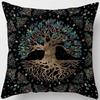 Наволочка с принтом дерева Темного мира, домашний декор, автомобильная диванная подушка