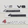 3D ABS Автомобильные Буквы Логотип 4Motion V6 Задний Багажник Шильдик Эмблема Наклейки Для T-ayron G-olf MK4 5 T-iguan Аксессуары