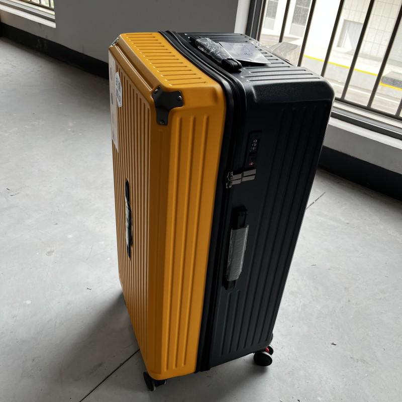 Очень большой антибактериальный чемодан-тележка с 5 колесами и кодовым замком