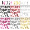 Painted English Letters Stickers Notebook Water Cup Mailbox Beautification and Decoration