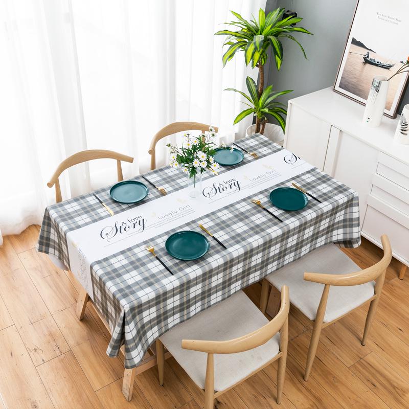 Скатерть и подставка под приборы из утолщенного ПВХ, термостойкая, водонепроницаемая, маслостойкая, не допускающая ожогов