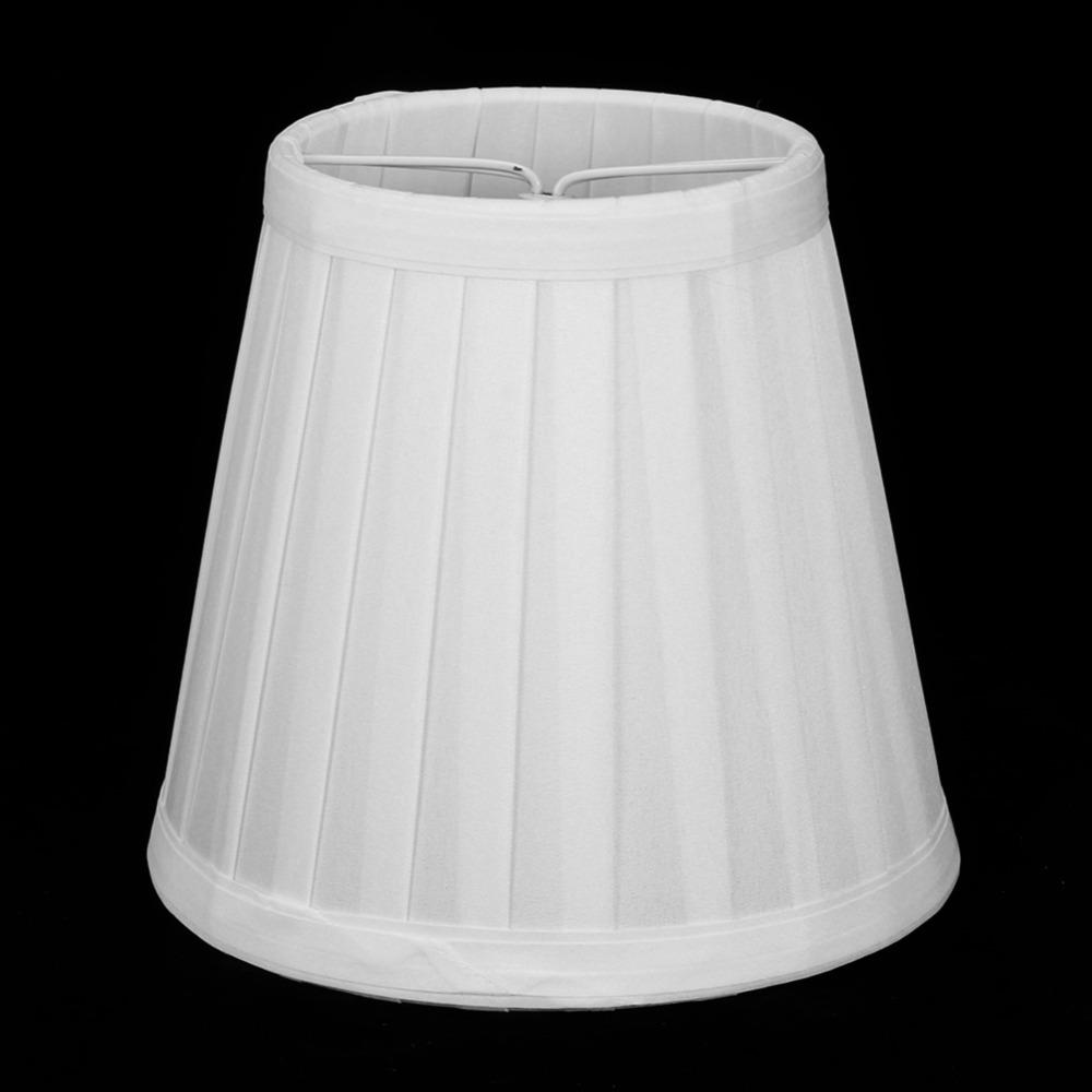 6PCS 5.1 inch Height Lampshade Clip On Design Chandelier Lamp Shades Small Lamp Shades Indoor Lamp
