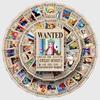 100 стикеров с плакатами розыска из One Piece: Аниме Граффити для Бутылок с Водой и Чехлов для Телефонов
