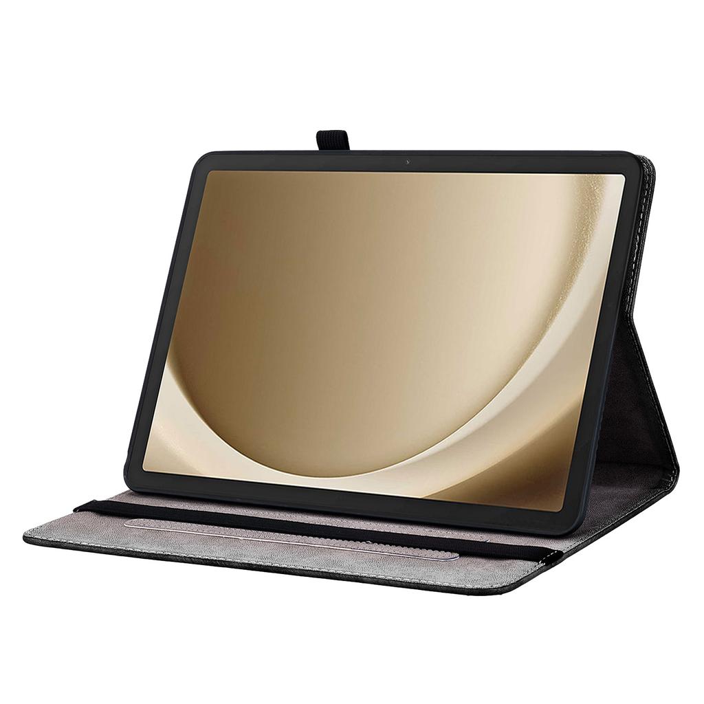 Кожаный чехол для Samsung Galaxy Tab A11+ с принтом, подставка, чехол для планшета с отделениями для карт