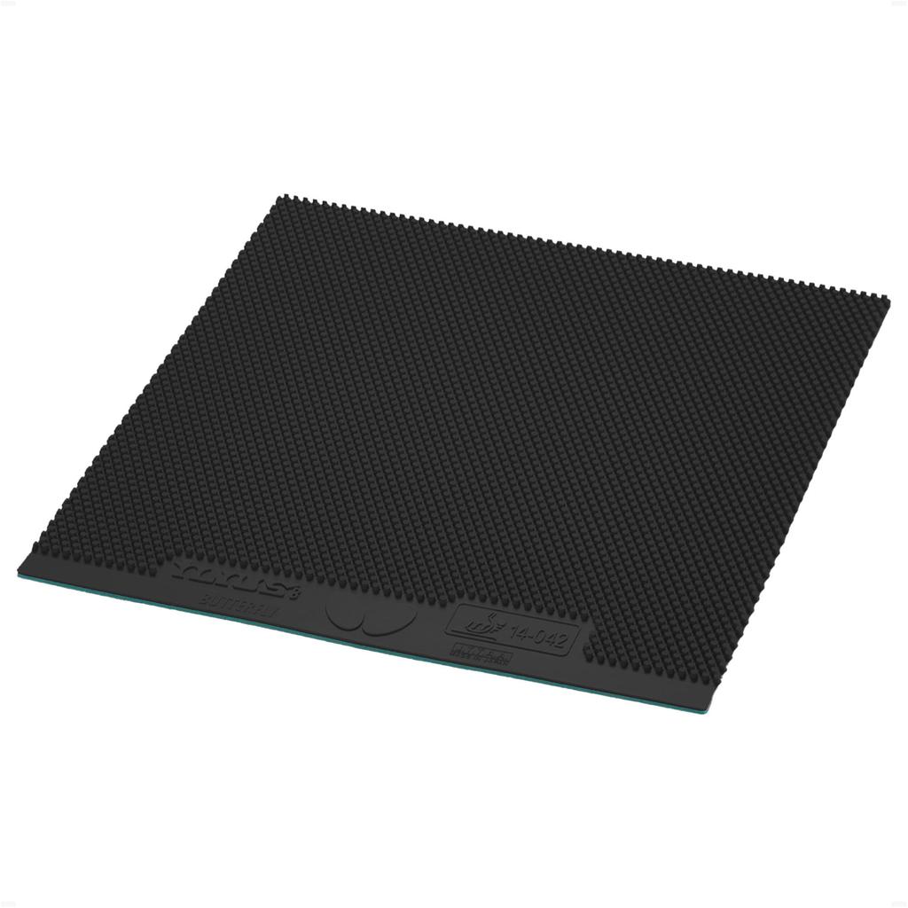 Butterfly Table Tennis Rubber Ilius B Cutman Long Pimples Variant Black GU 00430 SS (278) (Extra Thin)