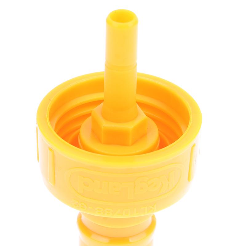 Крышка для газирования ПЭТ-бутылки с шариковым замком и счетчиком давления