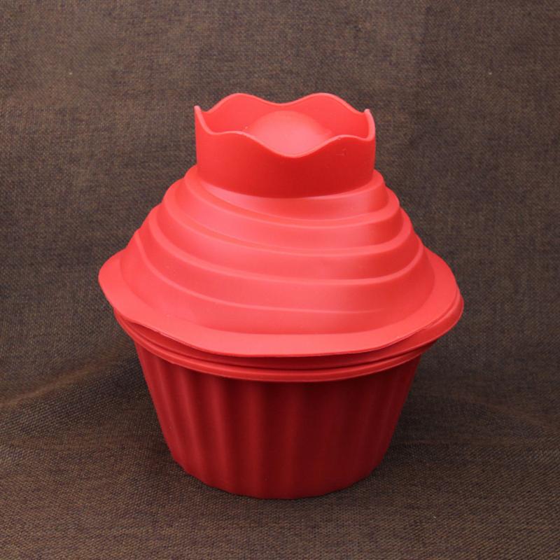 Силиконовые формы 3 шт./компл. в форме цветка, термостойкие инструменты для выпечки, гигантская форма для кексов